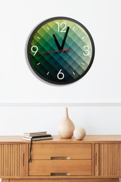 Wallity Reloj Decorativo de MDF Artavessa3Dclock12 Multicolor